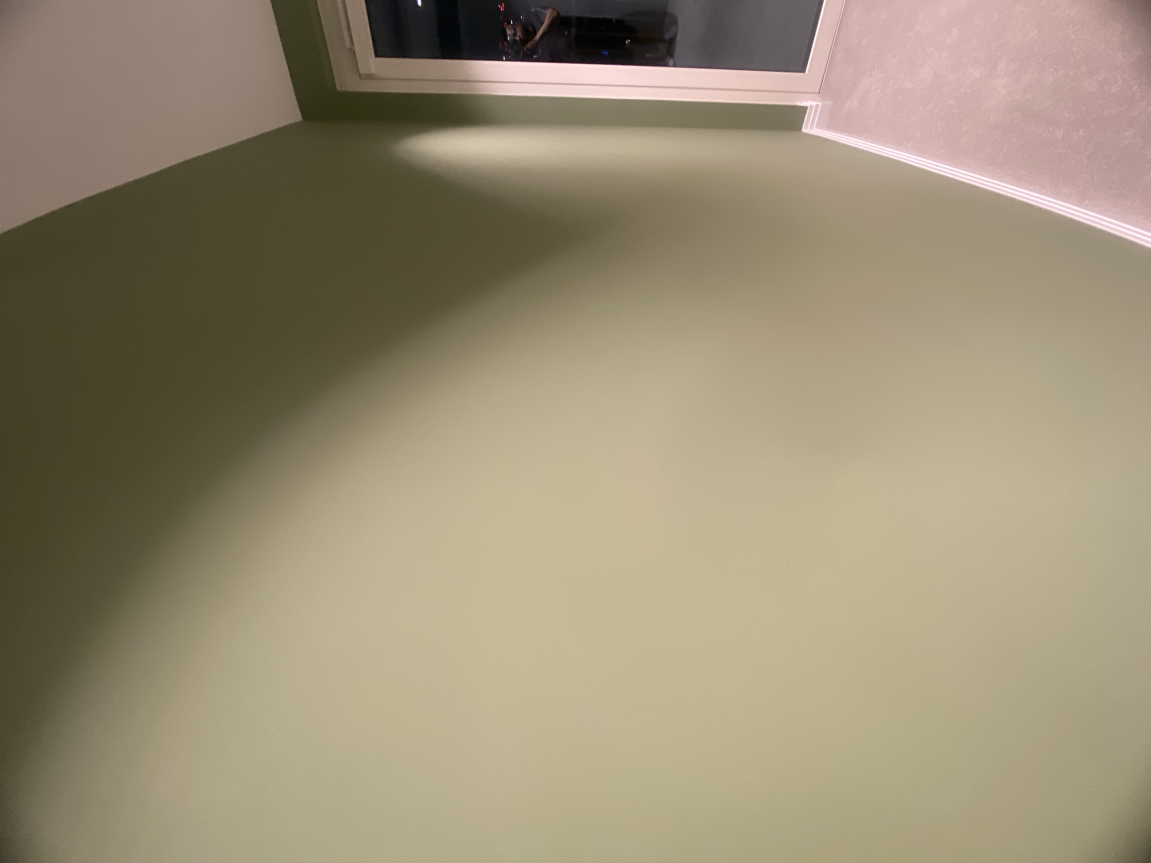 after green bedroom Elephant&Castle Interior painting project London