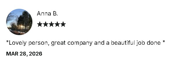 Client review screenshot from Anna